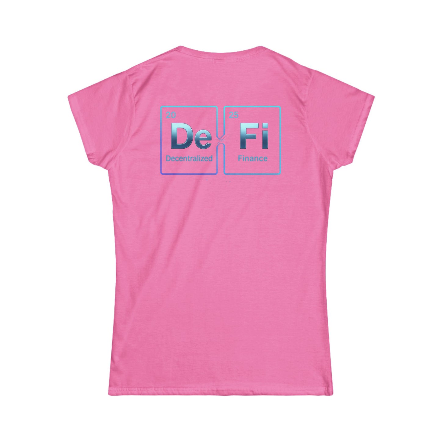 Decentralized Finance Tee (front logo + back design) – Crypto Vault Women’s Shirt