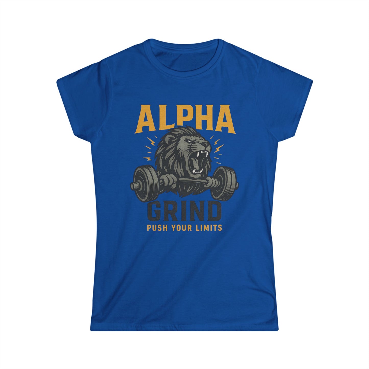 Push Your Limits Women’s Tee (front design) – Gym Apparel