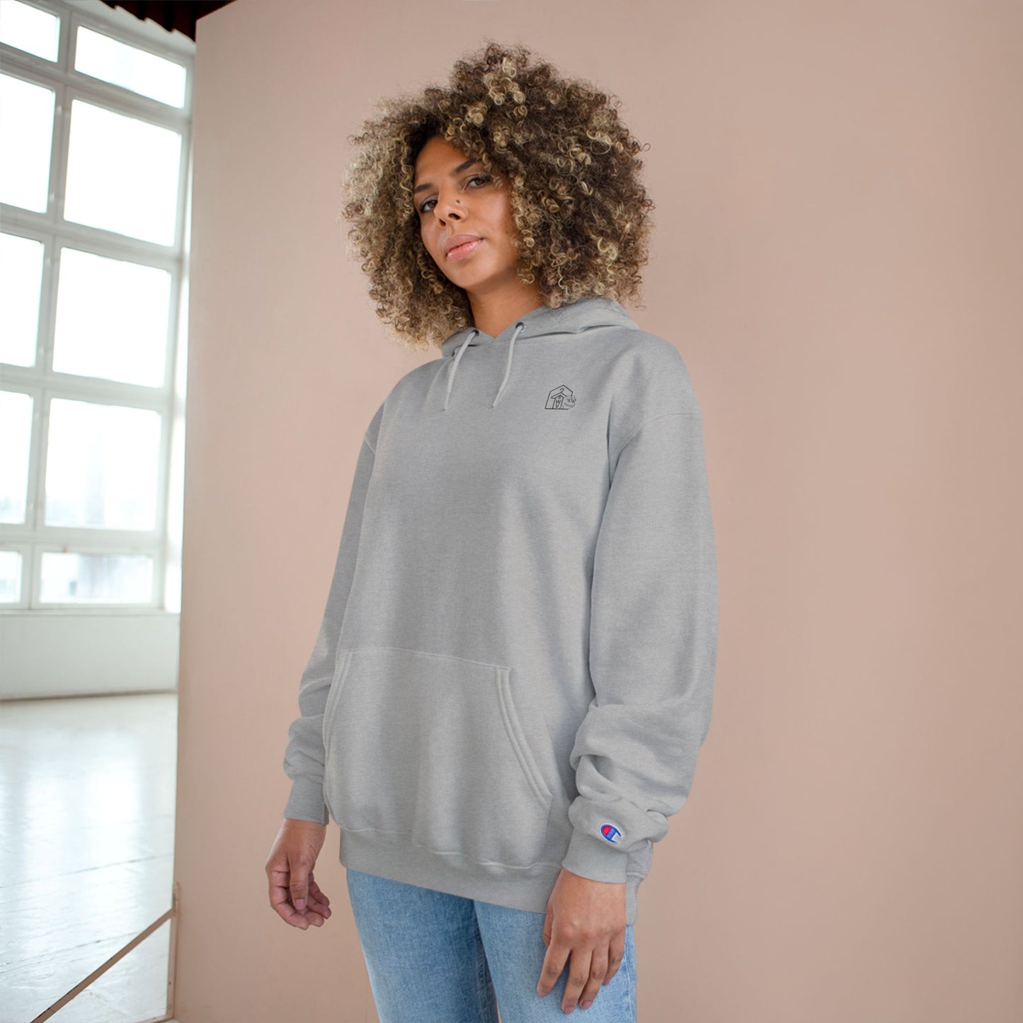 Meme Culture Signature Hoodie (front logo) – Premium Champion Fleece