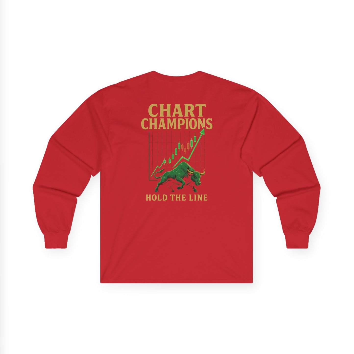 Chart Champions Long Sleeve (front logo + back design) – Investor Apparel