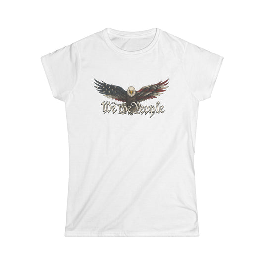 We the People Tee (front design) – American Pride Women’s T-Shirt