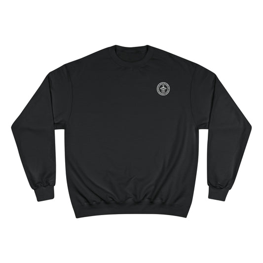 Crypto Vault Signature Crewneck (front logo) – Premium Champion Fleece