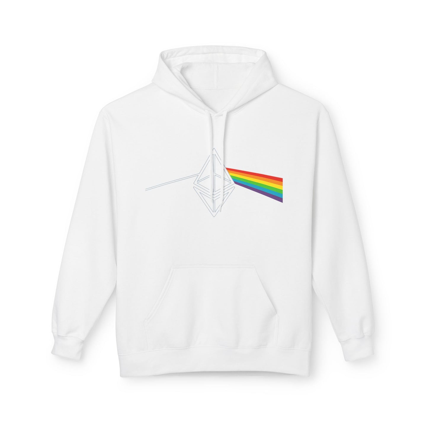 Ethereum Dark Side of the Moon Hoodie (front design) – Crypto Vault Pullover