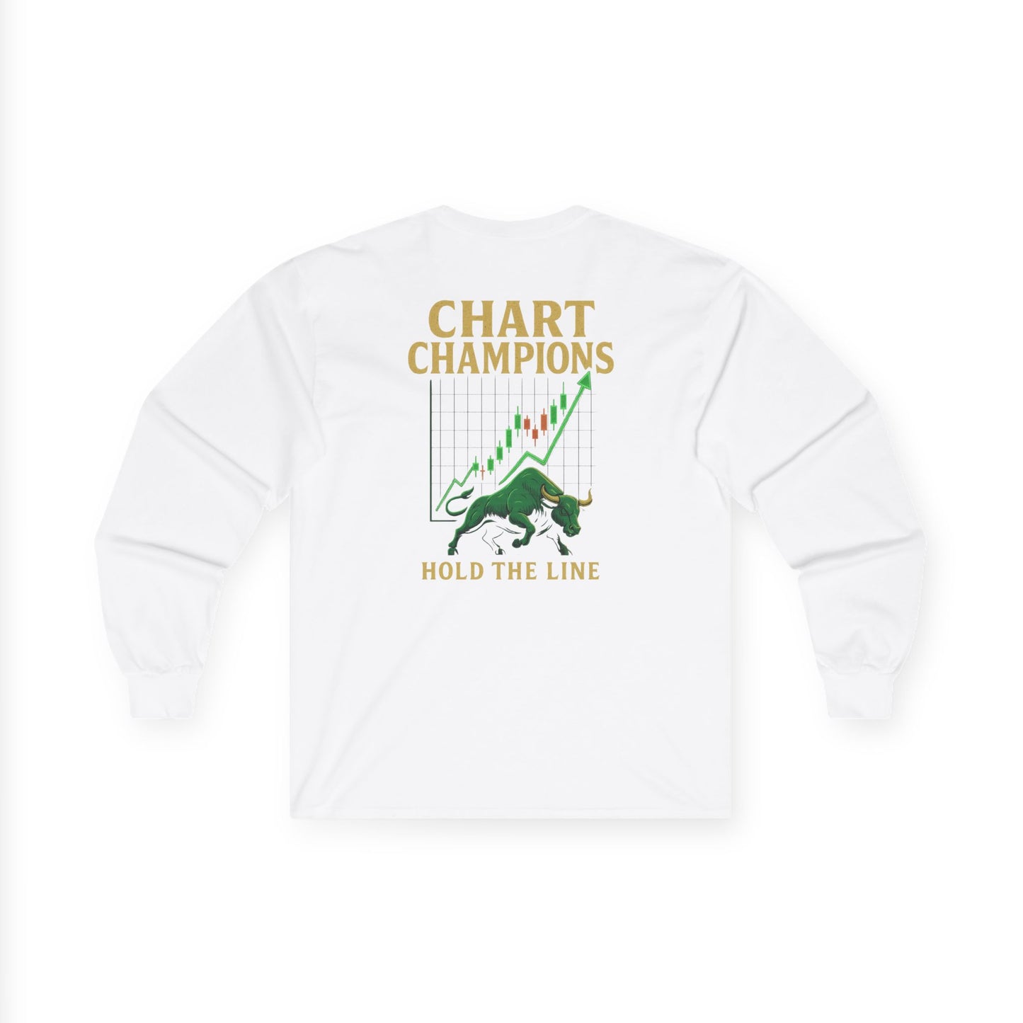 Chart Champions Long Sleeve (front logo + back design) – Investor Apparel