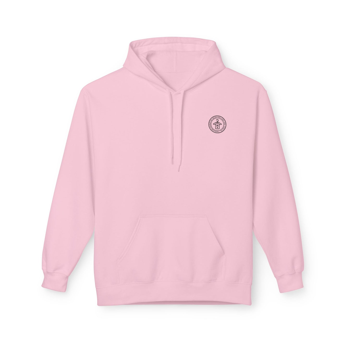 Wearhouse Vibes Crypto Vault Midweight Softstyle Fleece Hoodie (front logo) – Investor Apparel