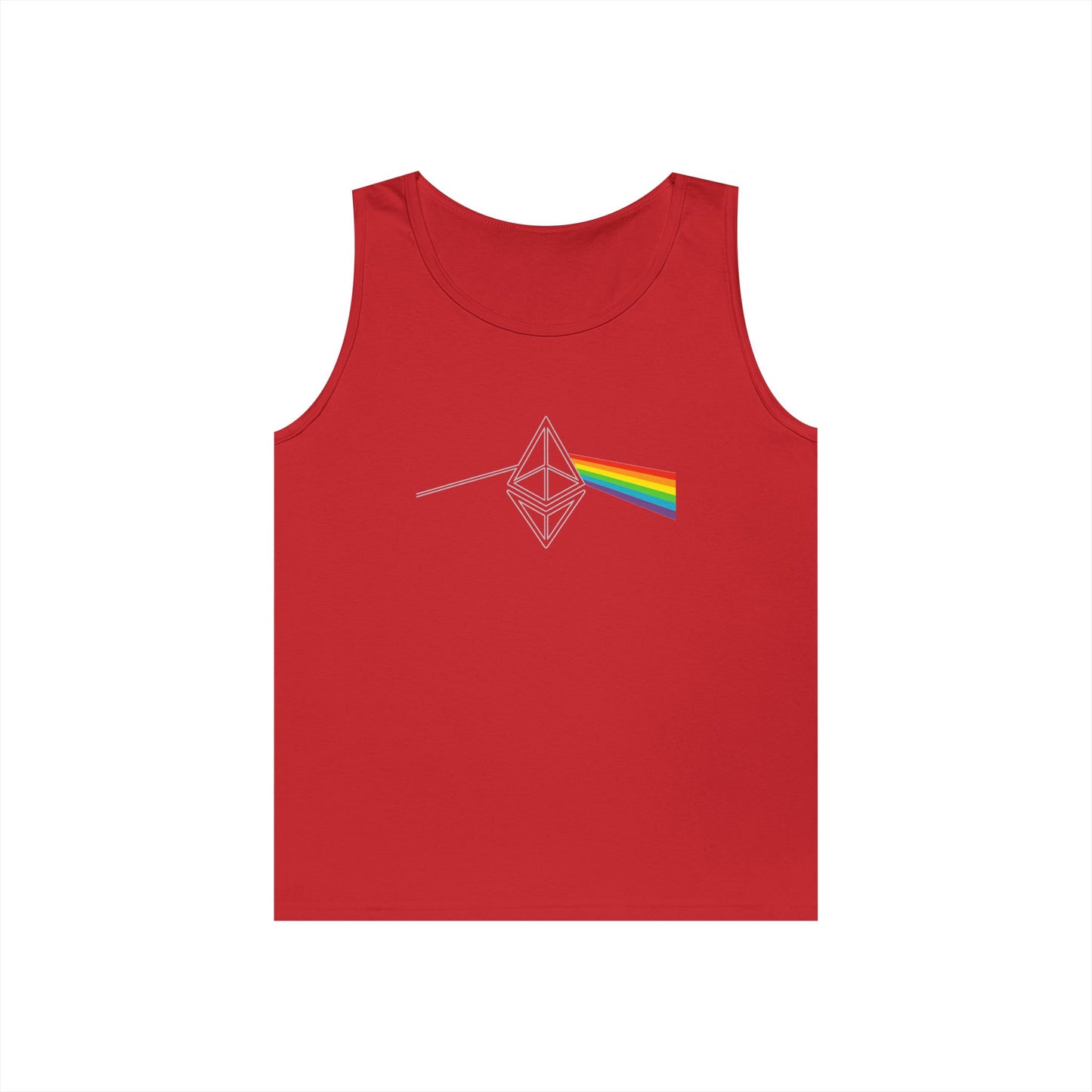 Ethereum Dark Side of the Moon Tank Top (front design) – Crypto Vault Shirt