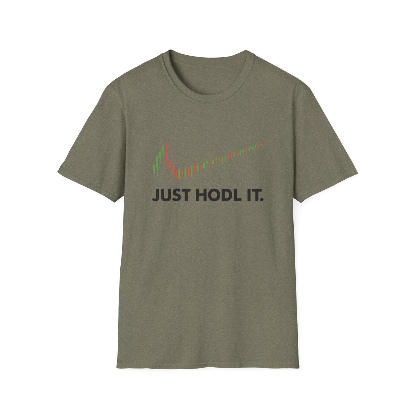Just HODL It Tee (front design) – Crypto Vault Shirt