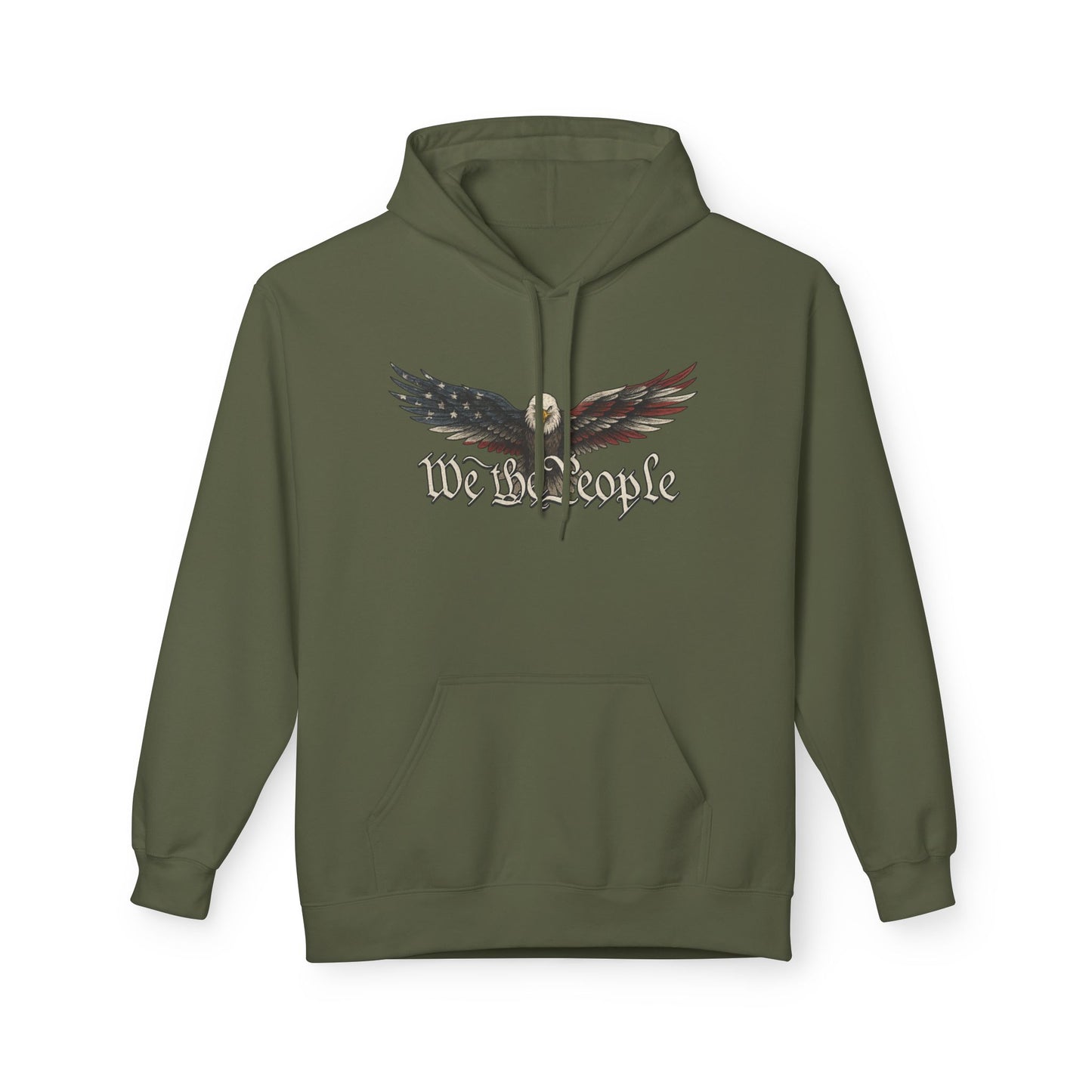 We the People Hoodie (front design) – American Pride Pullover