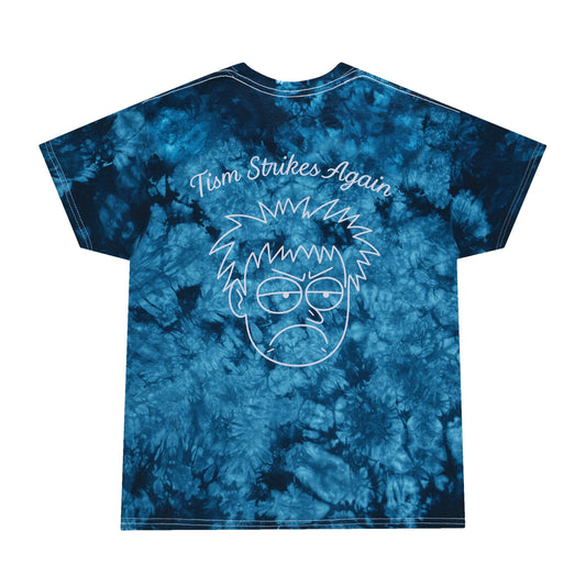 Tism Strikes Again Tie-Dye Tee (front logo + back design) – Meme Culture Shirt