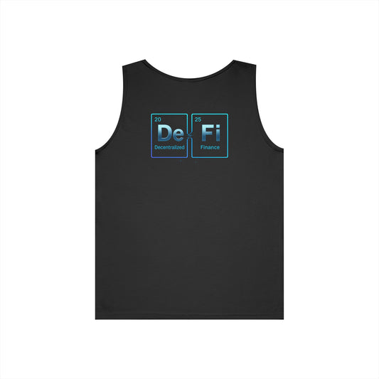 Decentralized Finance Tank Top (front logo + back design) – Crypto Vault Shirt