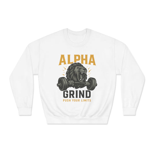 Push Your Limits DryBlend Crewneck Sweatshirt (front design) – Gym Apparel