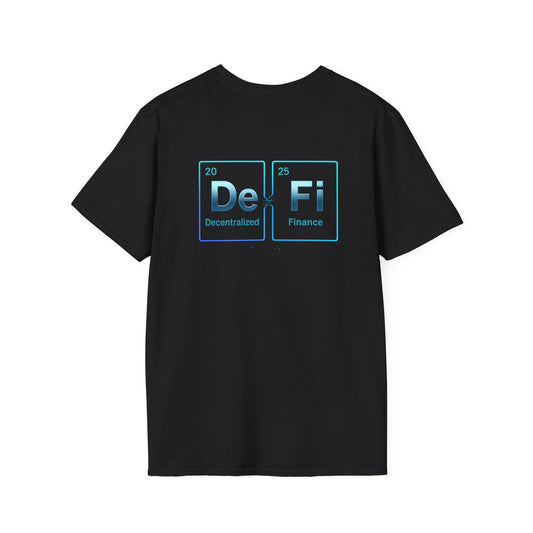 Decentralized Finance Tee (front logo + back design) – Crypto Vault Shirt