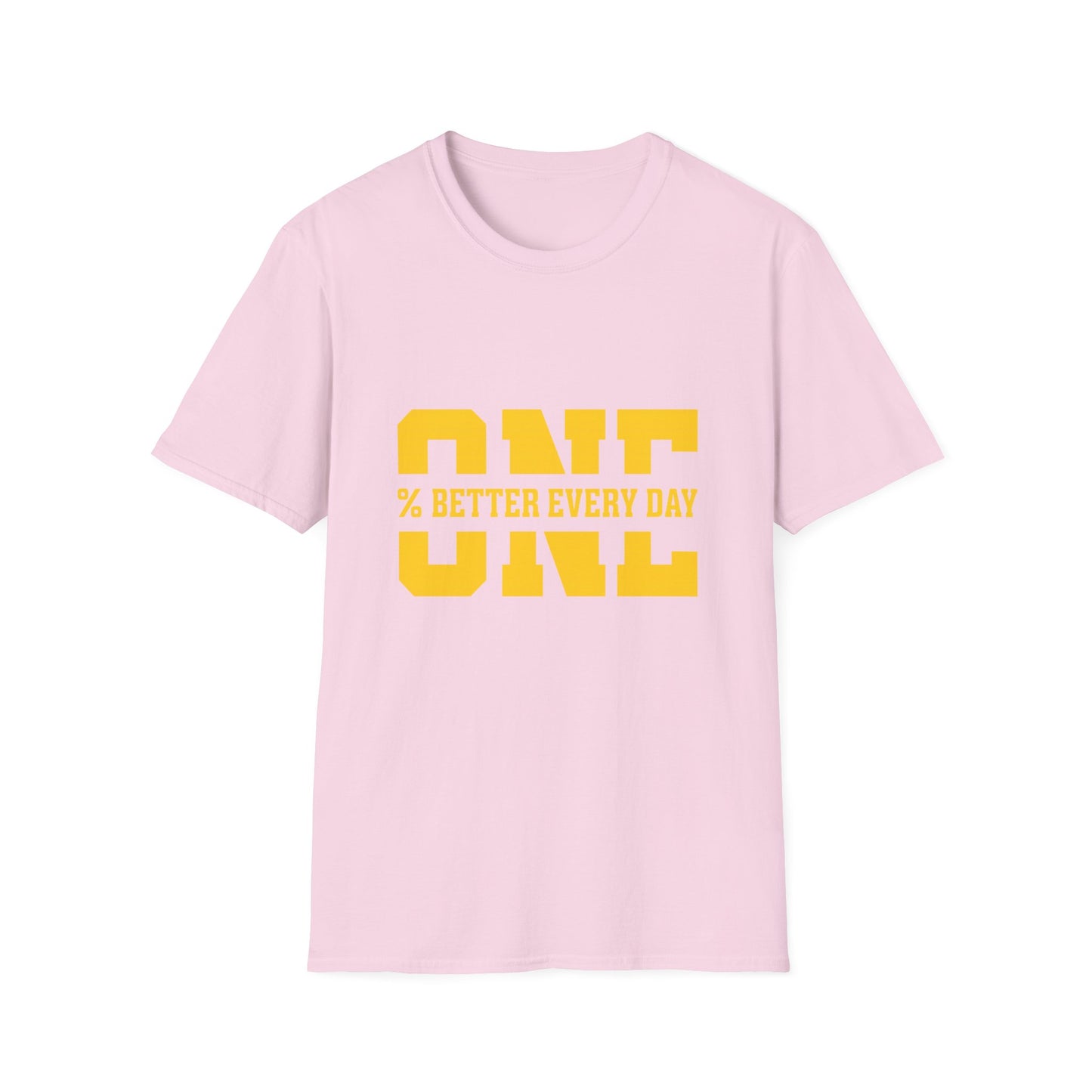 1% Better Every Day Tee (front design) – Discipline Club Shirt