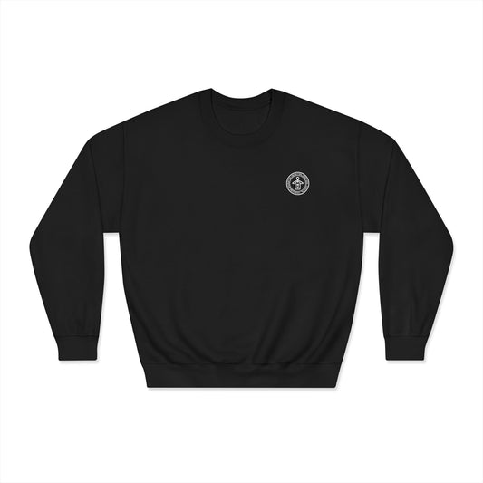 Wearhouse Vibes Crypto Vault DryBlend Crewneck Sweatshirt (front logo) – Investor Apparel