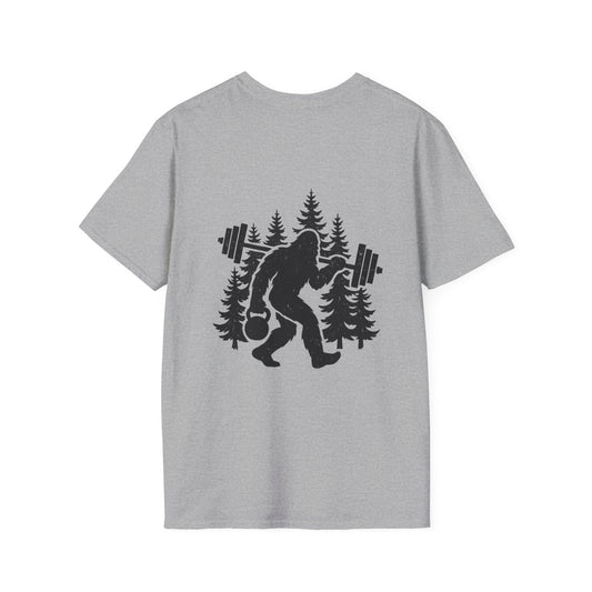 Bigfoot Gains Tee (front logo + back design) – Discipline Club Shirt