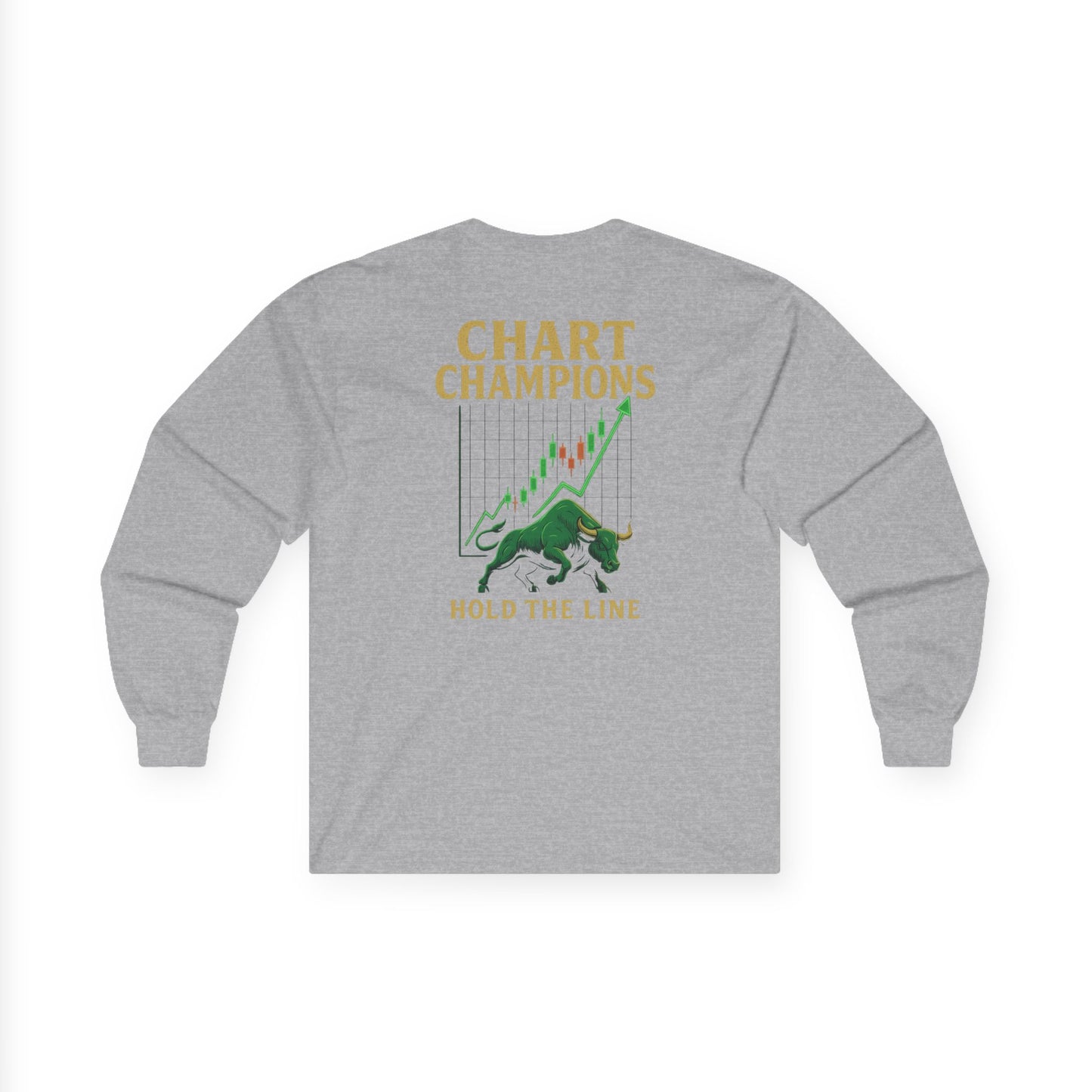 Chart Champions Long Sleeve (front logo + back design) – Investor Apparel