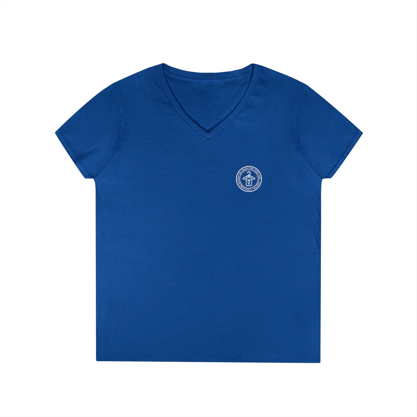 Only Possible on Solana V-Neck Tee (front logo + back design) – Crypto Vault Shirt