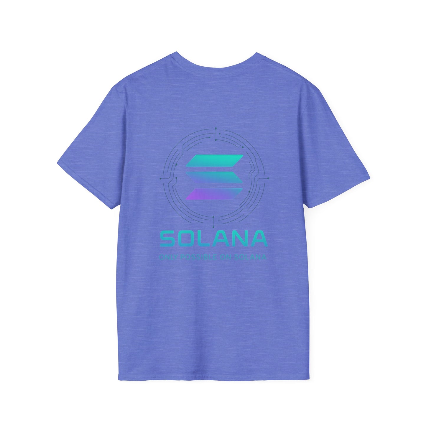 Only Possible on Solana Tee (front logo + back design) – Crypto Vault Shirt