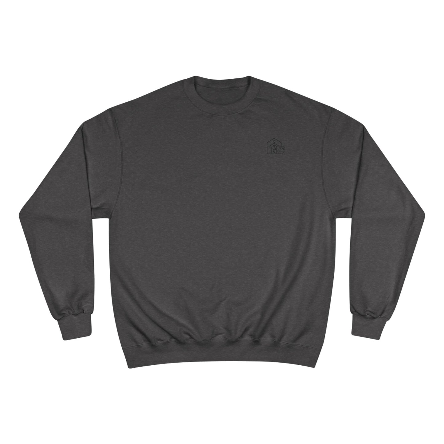 Meme Culture Signature Crewneck (front logo) – Premium Champion Fleece