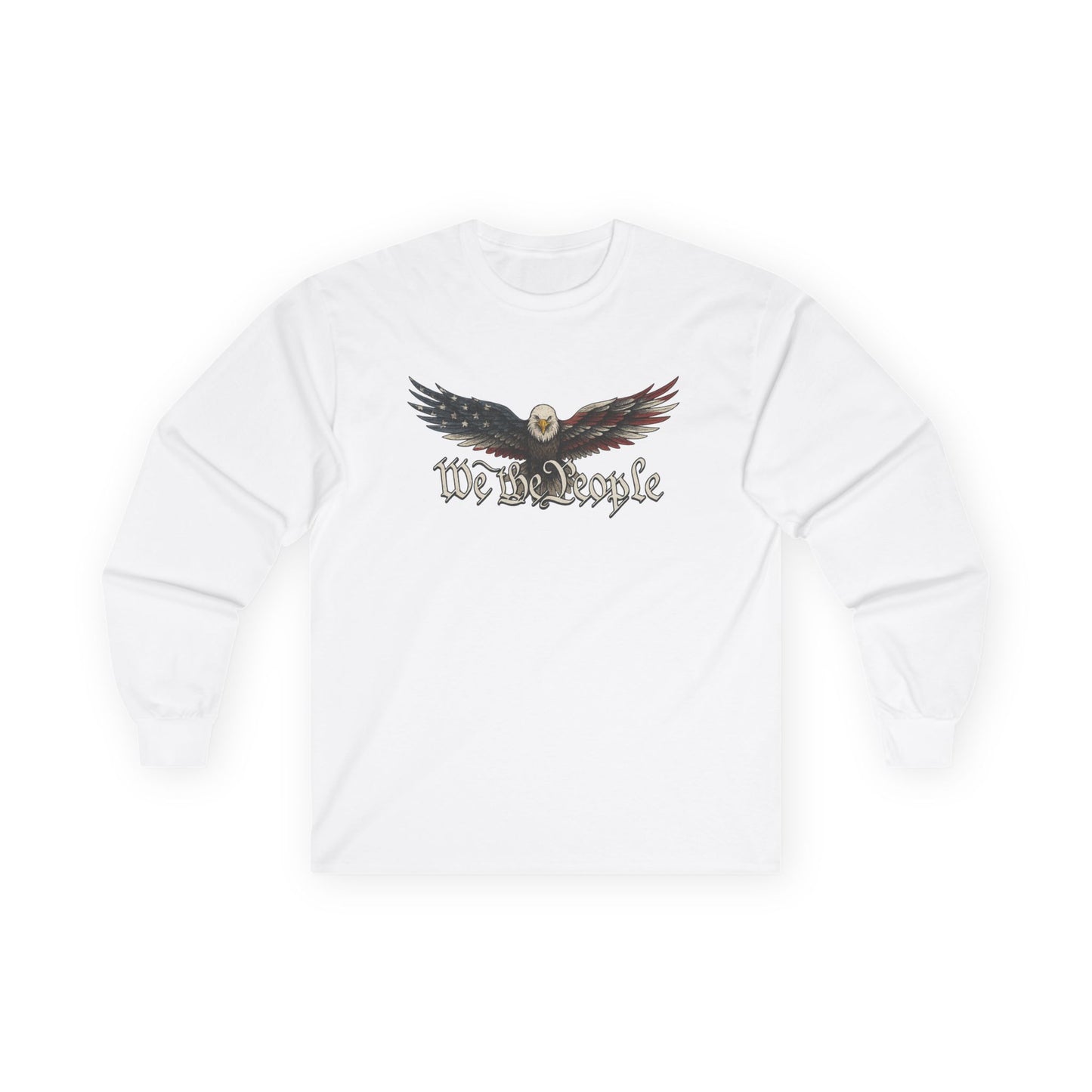 We the People Long Sleeve Tee (front design) – American Pride Shirt
