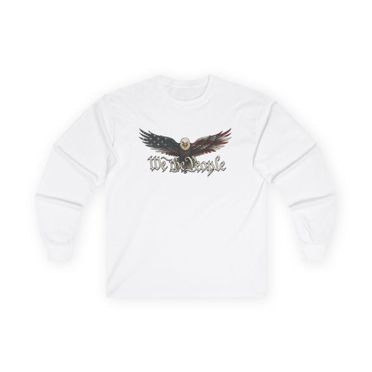 We the People Long Sleeve Tee (front design) – American Pride Shirt