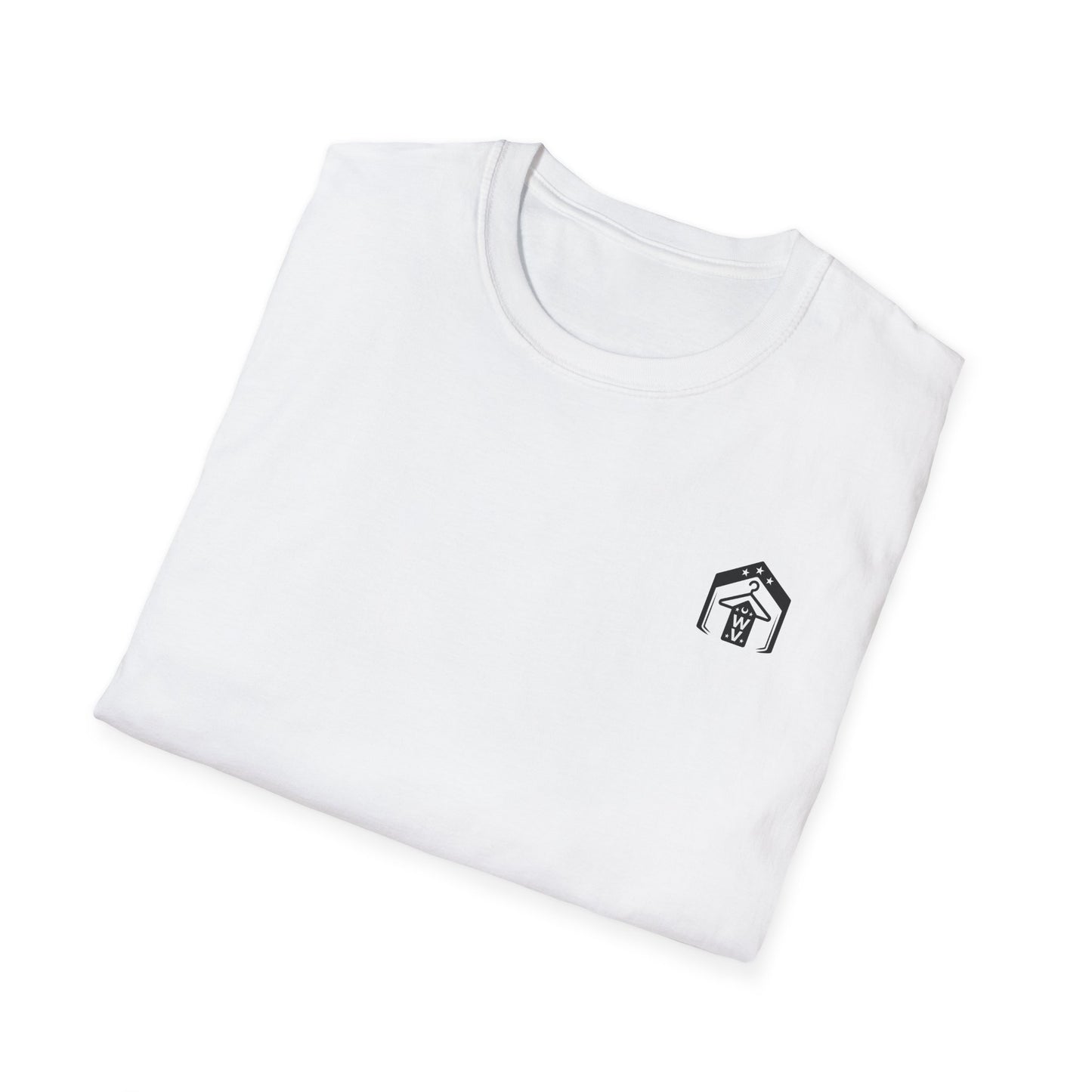 American Flag Tee (front logo + back design) – American Pride T-Shirt