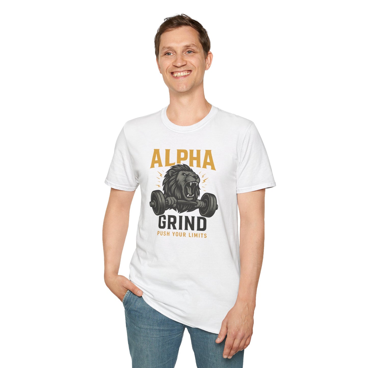 Push Your Limits T-Shirt (front design) – Gym Apparel