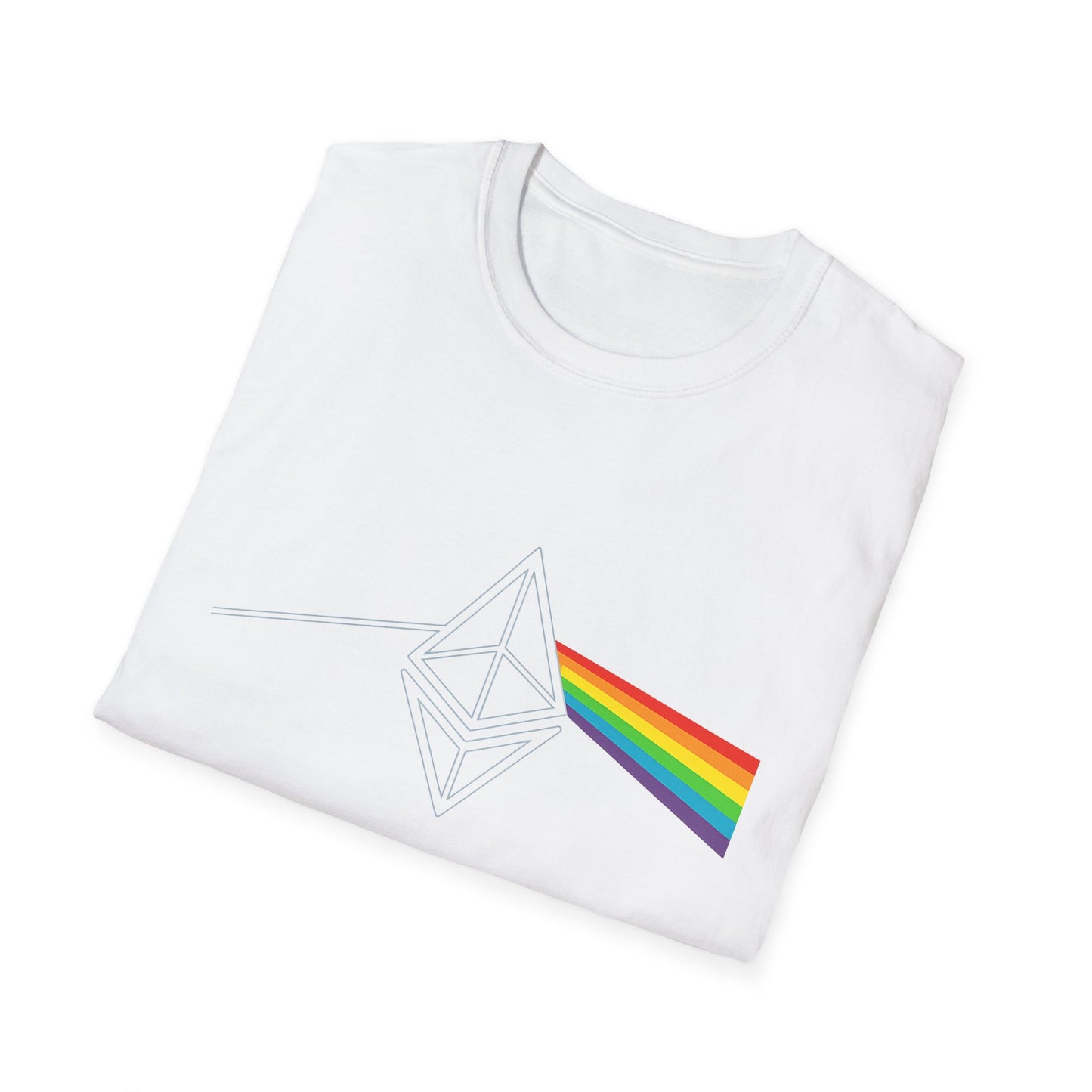 Ethereum Dark Side of the Moon Tee (front design) – Crypto Vault Shirt