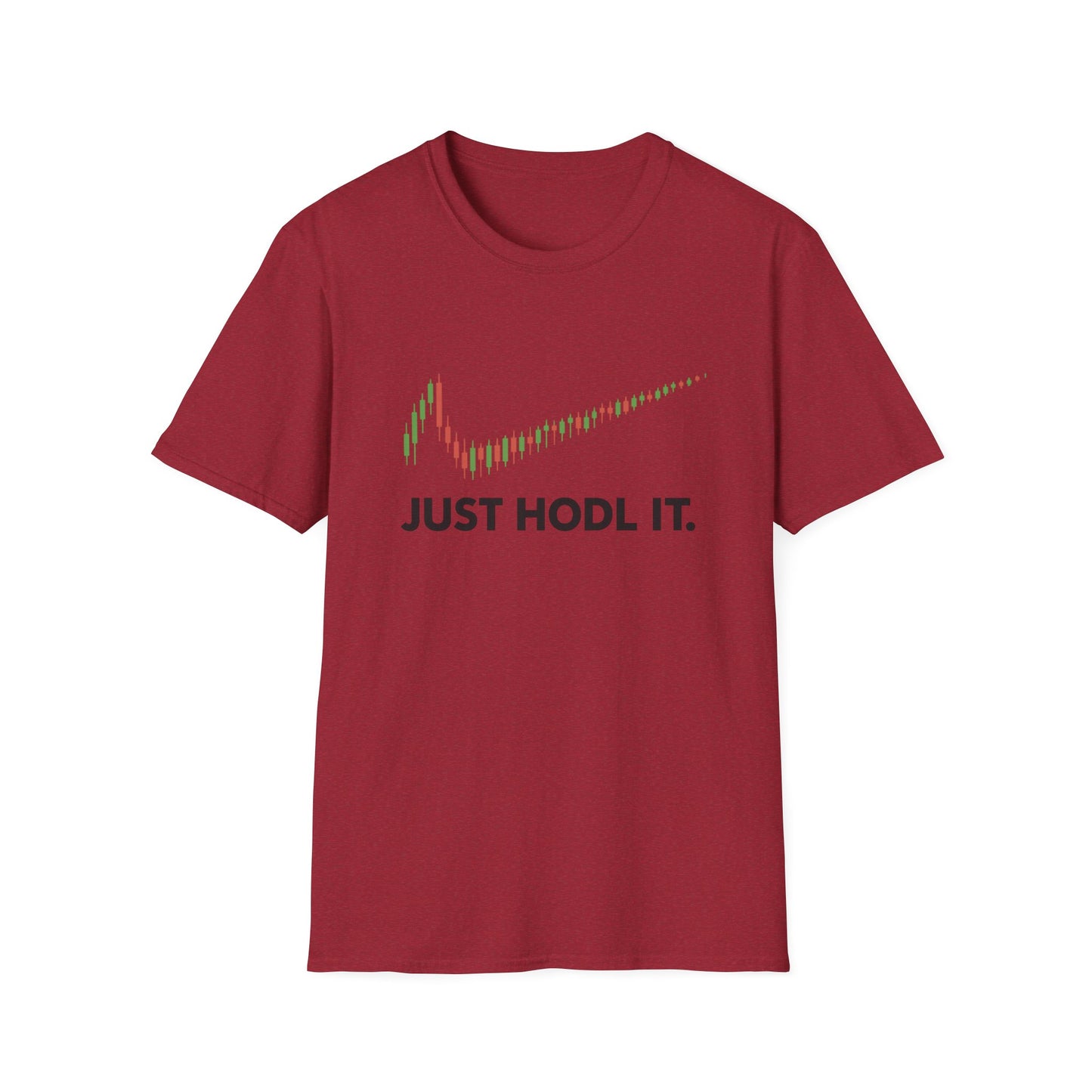 Just HODL It Tee (front design) – Crypto Vault Shirt