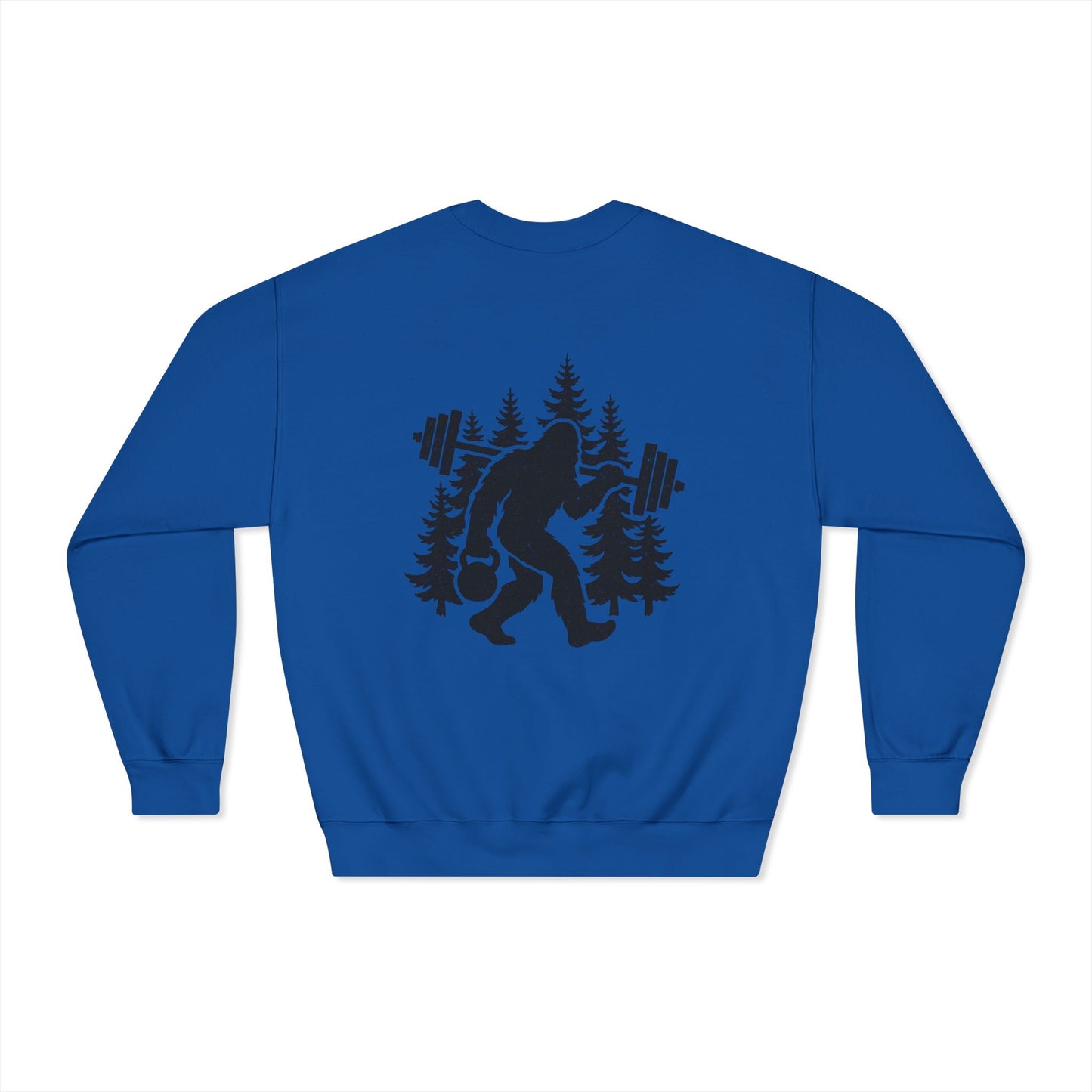 Bigfoot Gains Crewneck Sweatshirt (front logo + back design) – Discipline Club Pullover