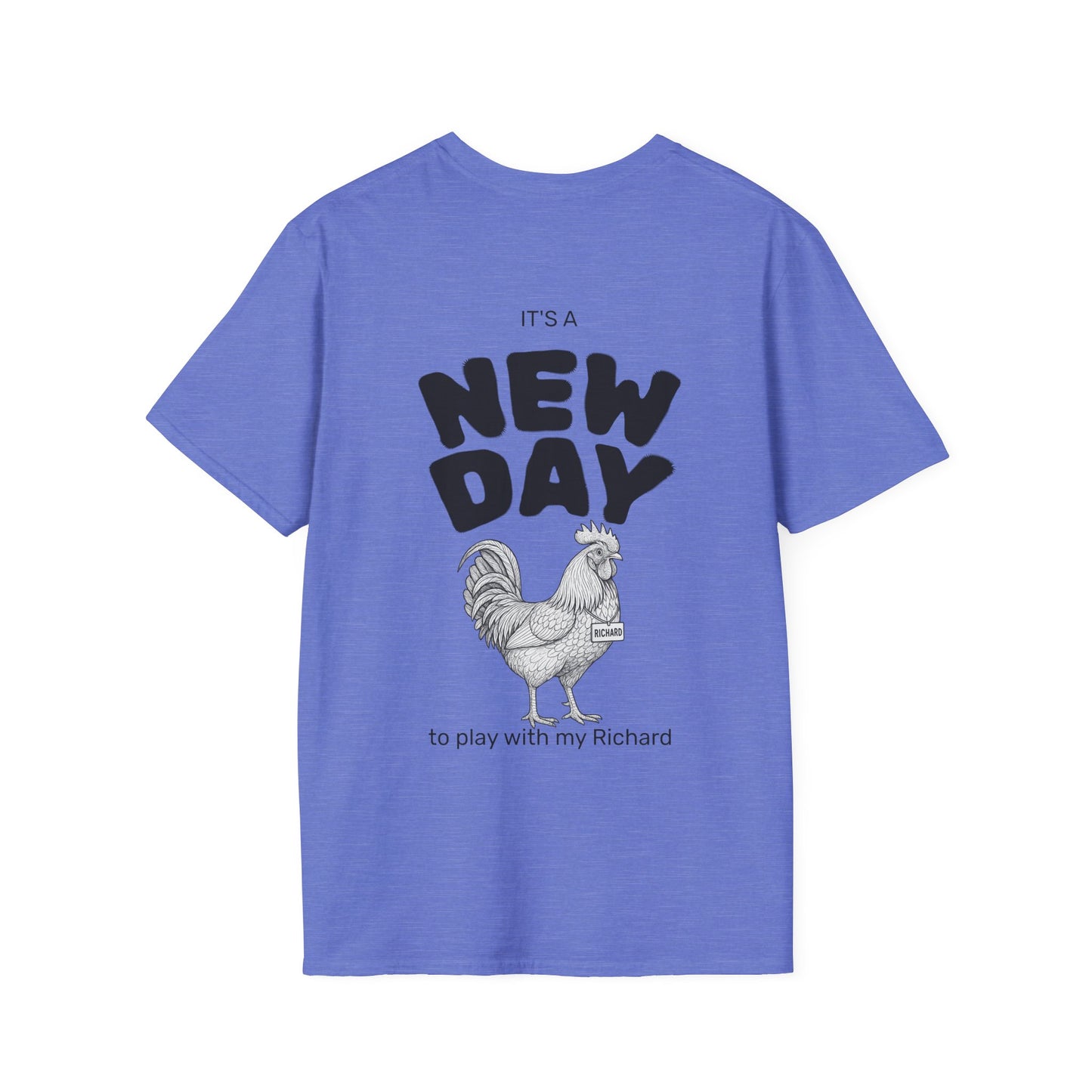 Richard T-Shirt (front logo and back design) - Meme Apparel