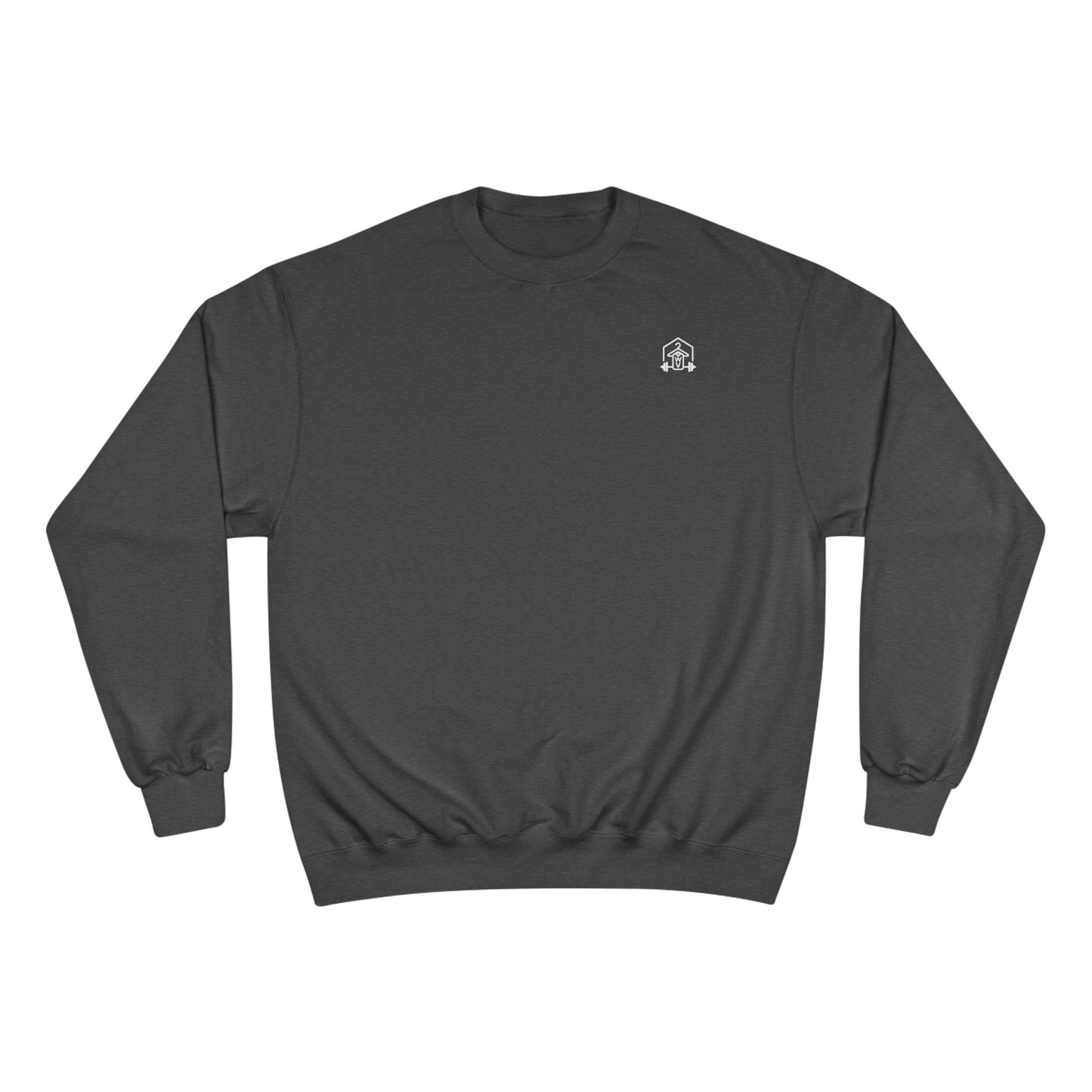 Discipline Club Signature Crewneck (front logo) – Premium Champion Fleece