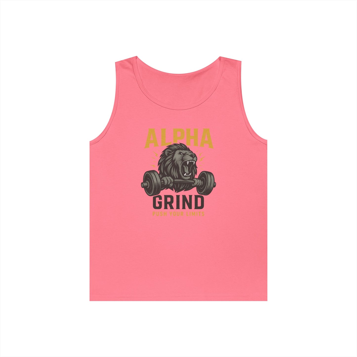 Push Your Limits Tank Top (front design) – Gym Apparel