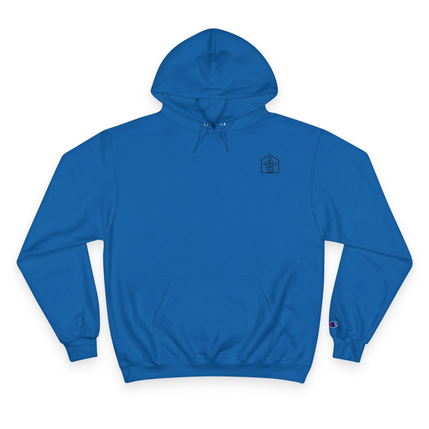 Wearhouse Vibes Signature Hoodie (front logo) – Premium Champion Fleece