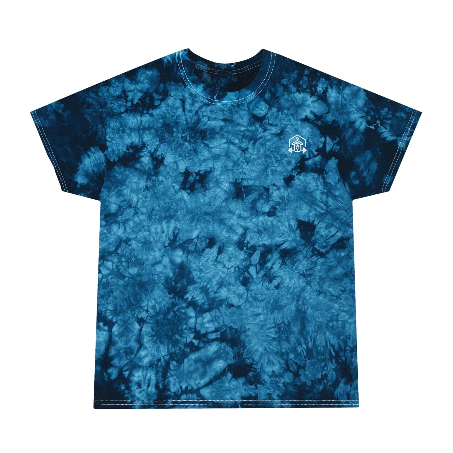Alpha Grind with Tie-Dye Tee, Crystal (front logo + back graphic) – Gym Apparel