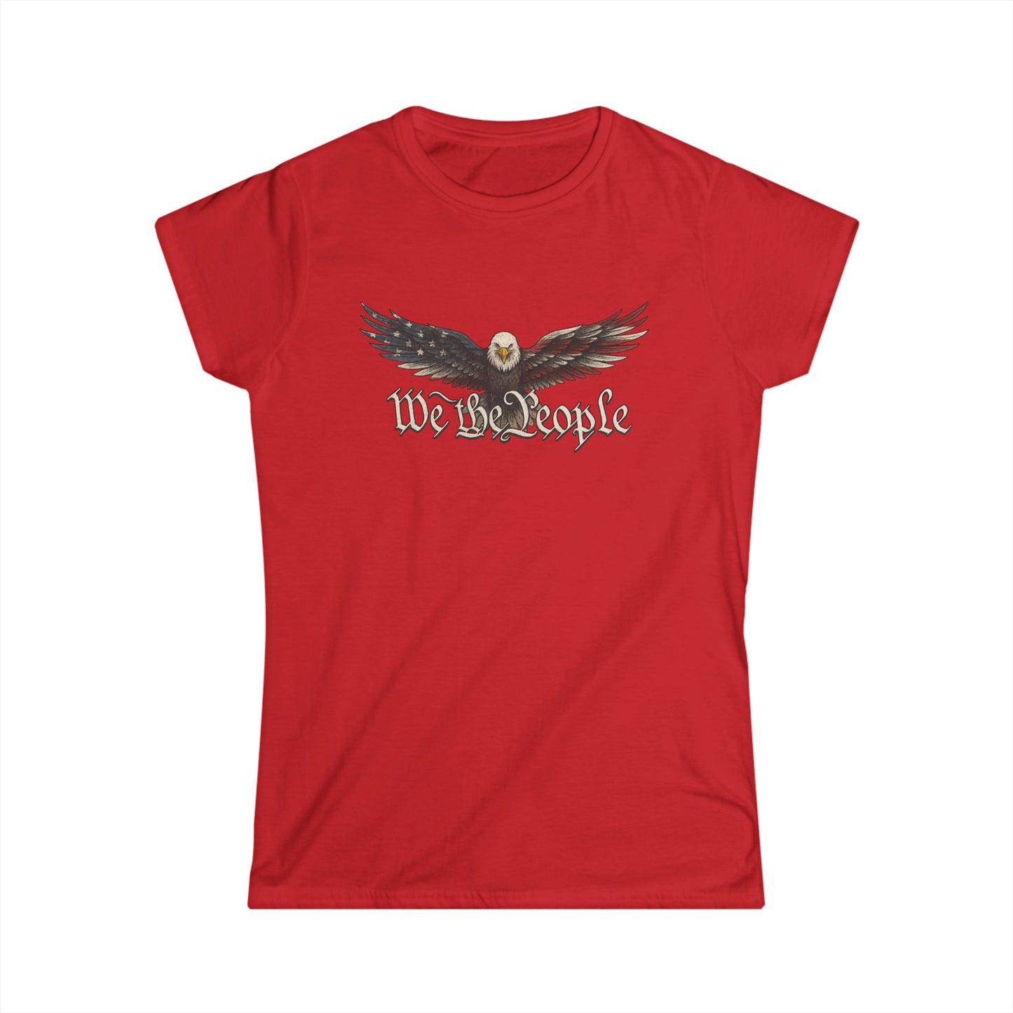 We the People Tee (front design) – American Pride Women’s T-Shirt