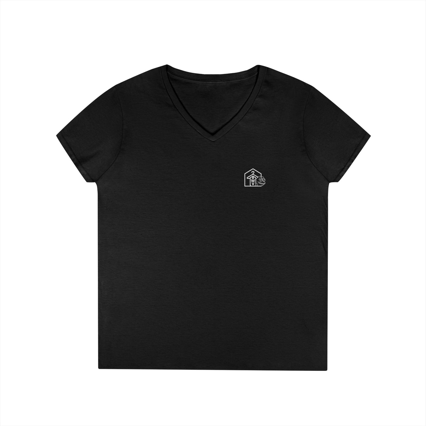 Wearhouse Vibes Meme Culture V-Neck Tee (front logo) – Meme Apparel