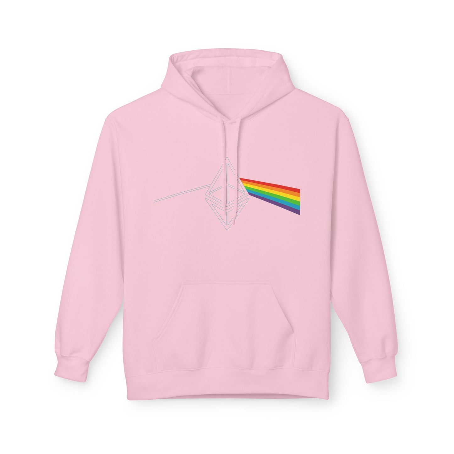 Ethereum Dark Side of the Moon Hoodie (front design) – Crypto Vault Pullover