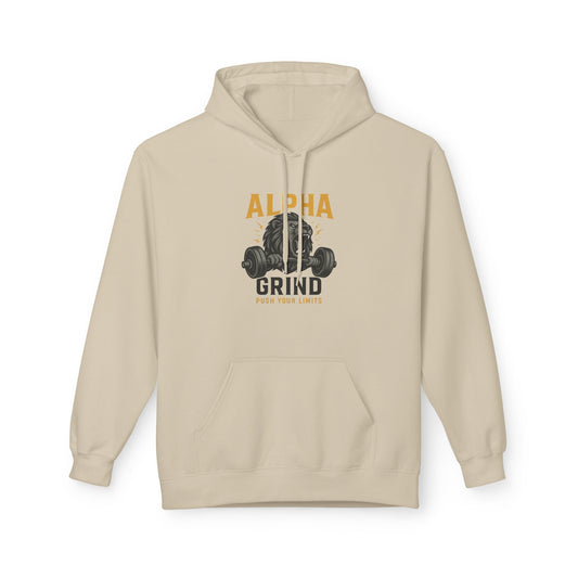 Push Your Limits Midweight Softstyle Fleece Hoodie (front design) – Gym Apparel