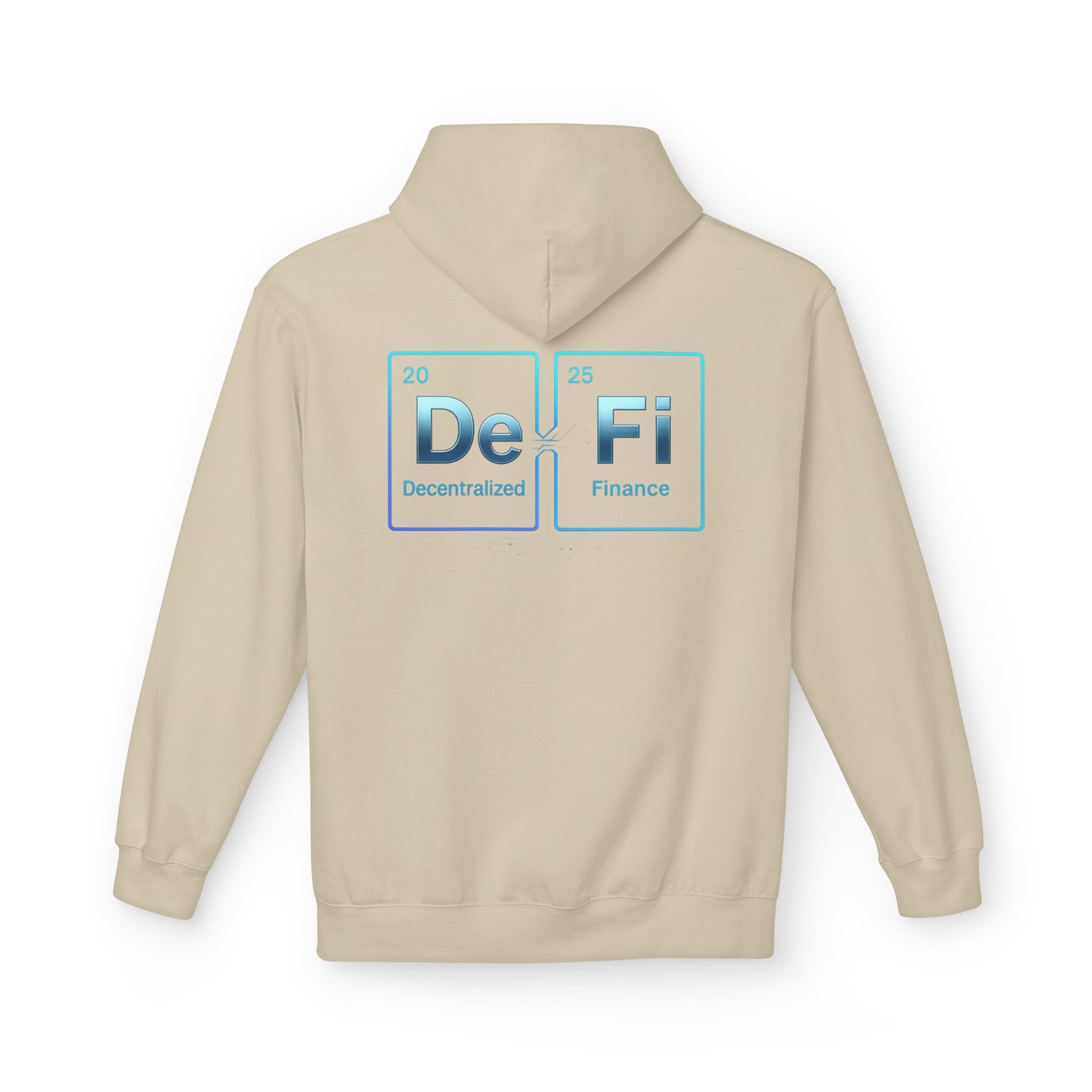 Decentralized Finance Hoodie (front logo + back design) – Crypto Vault Pullover