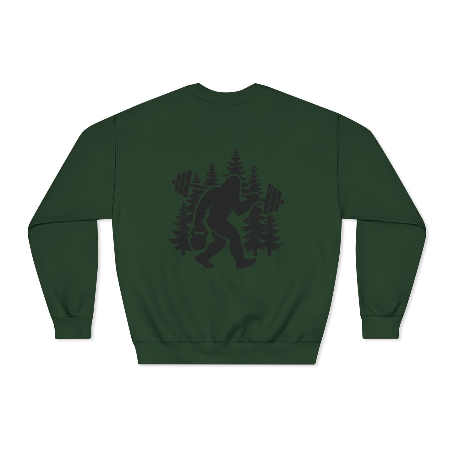 Bigfoot Gains Crewneck Sweatshirt (front logo + back design) – Discipline Club Pullover