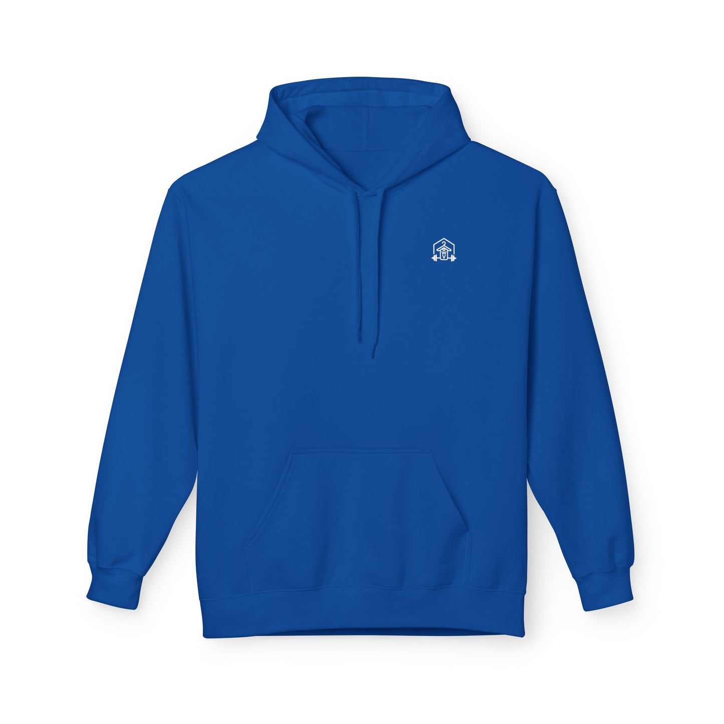 Alpha Grind Midweight Softstyle Fleece Hoodie (front logo + back design) – Gym Apparel