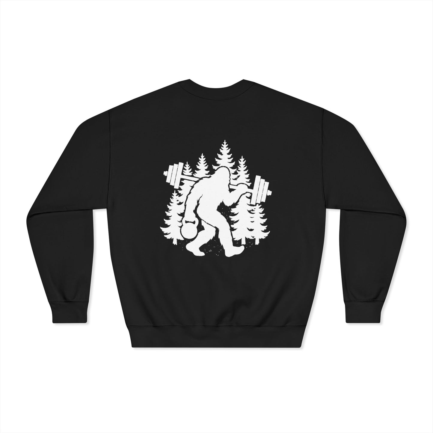 Bigfoot Gains Crewneck Sweatshirt (front logo + back design) – Discipline Club Pullover