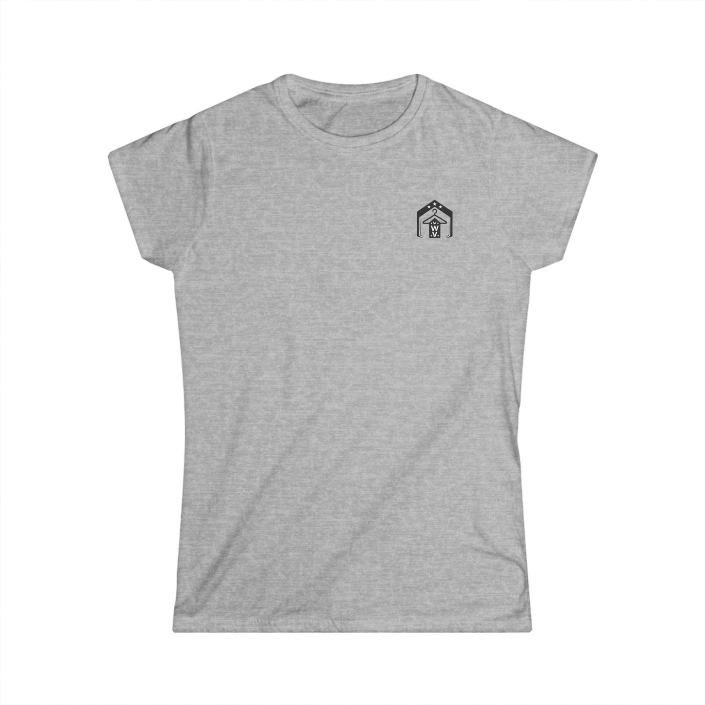 American Flag Tee (front logo + back design) – American Pride Women’s T-Shirt
