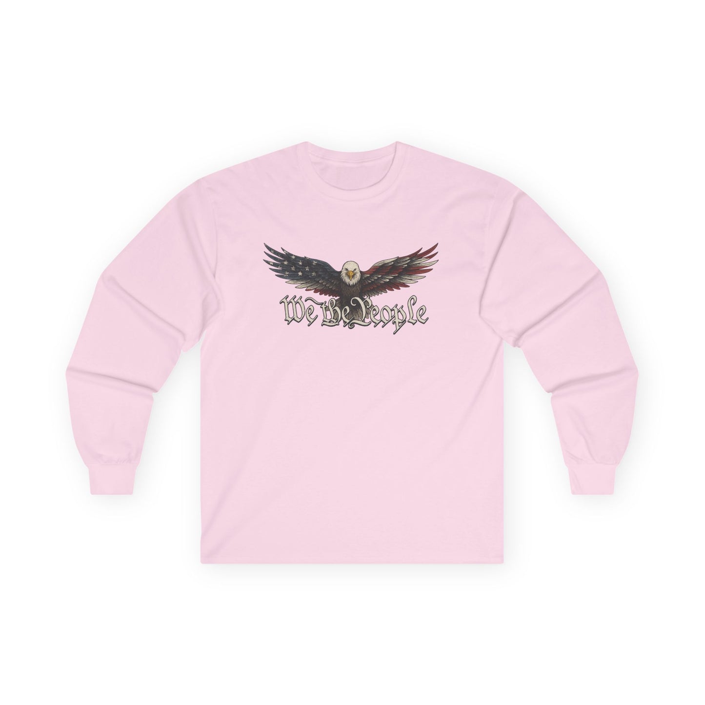 We the People Long Sleeve Tee (front design) – American Pride Shirt