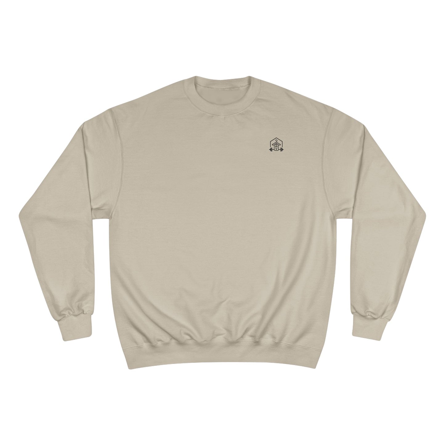 Discipline Club Signature Crewneck (front logo) – Premium Champion Fleece