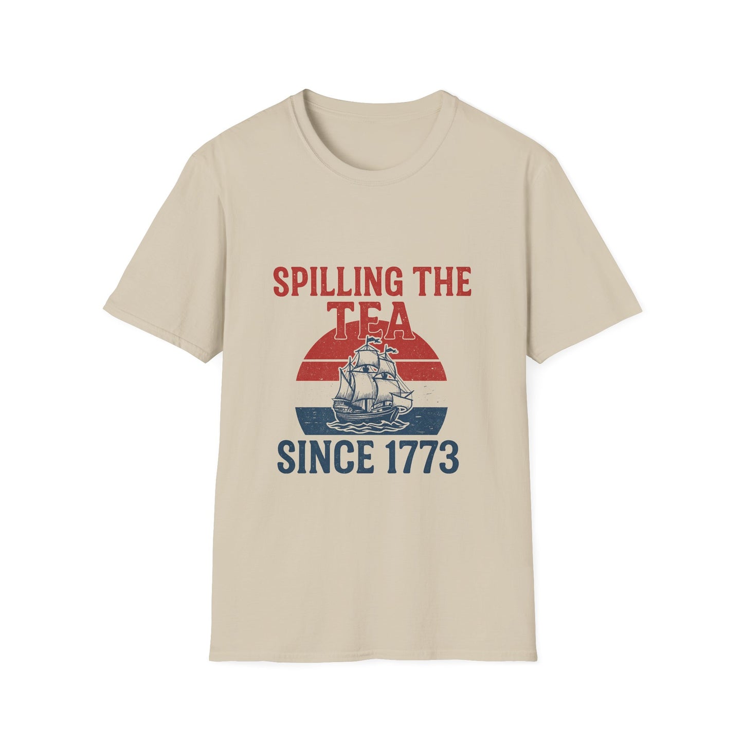 Spillin’ the Tea Since 1773 Tee (front design) – American Pride Shirt