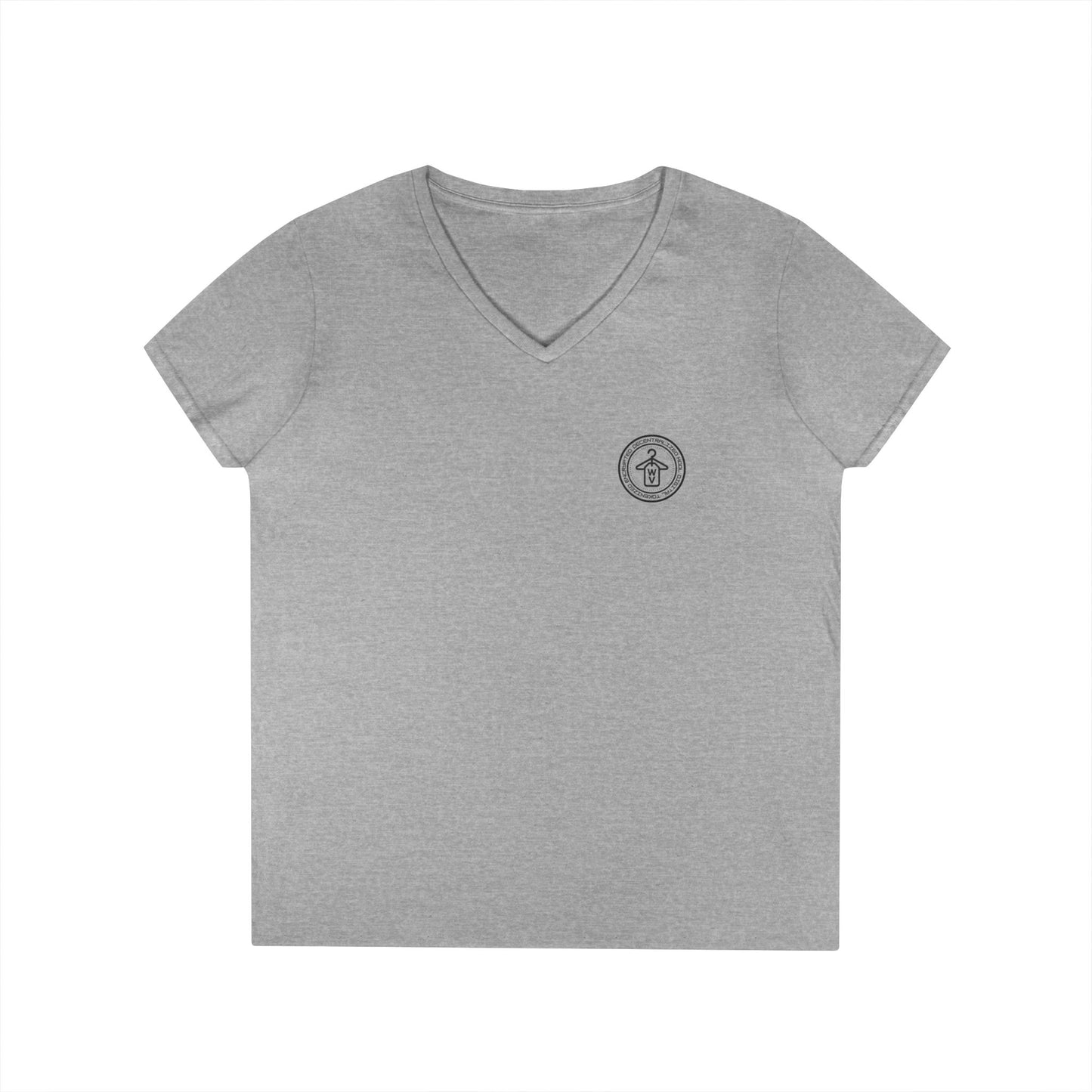 XRP Army Ladies' Tee (front logo + back design) Ladies V-Neck T-Shirt