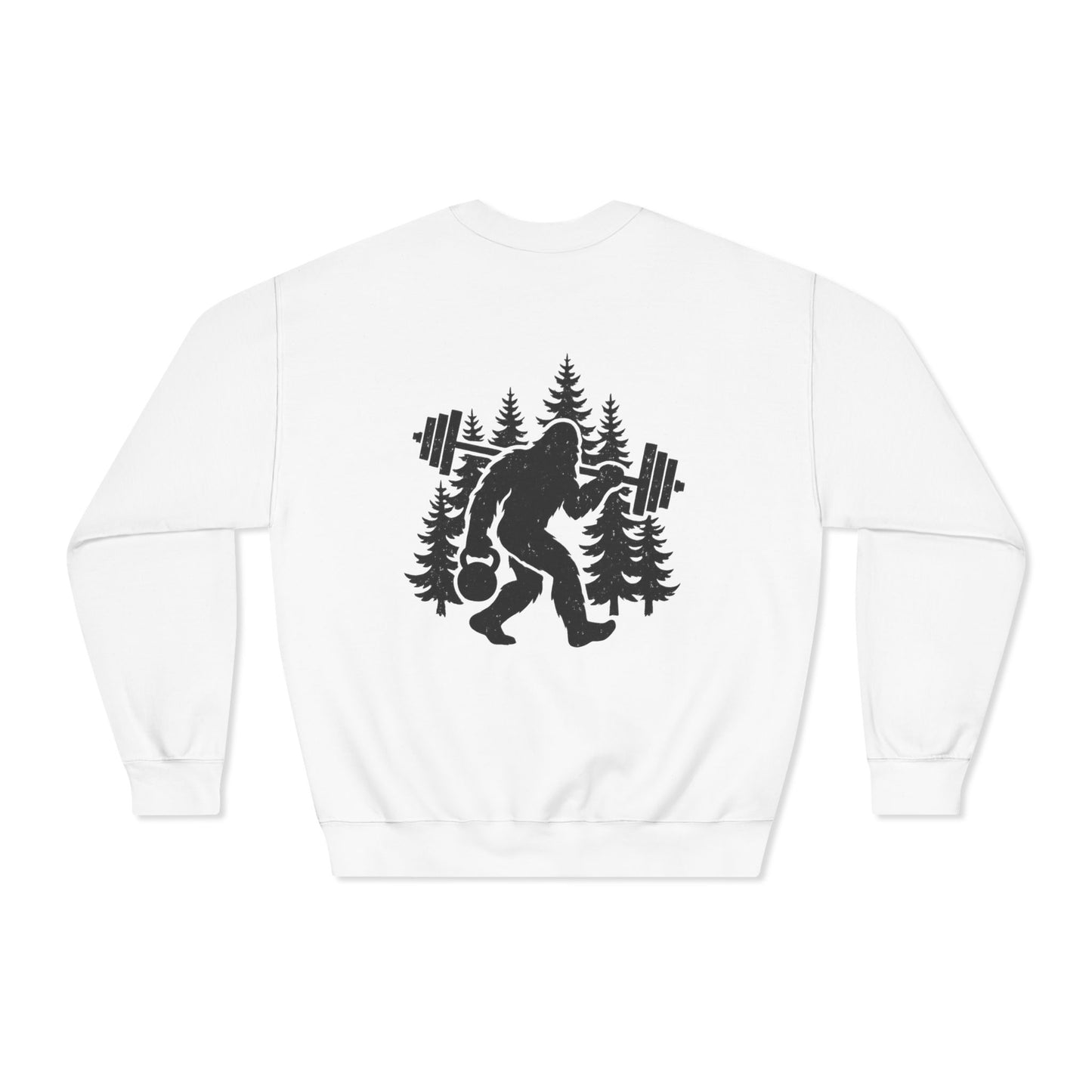Bigfoot Gains Crewneck Sweatshirt (front logo + back design) – Discipline Club Pullover