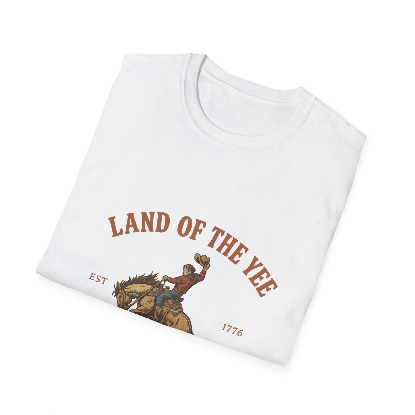 Land of the Yee, Home of the Haw Tee (front design) – American Pride Country Streetwear